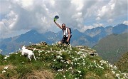 45 Anemone narcissino verso la Val Bondione con Coca e Redorta